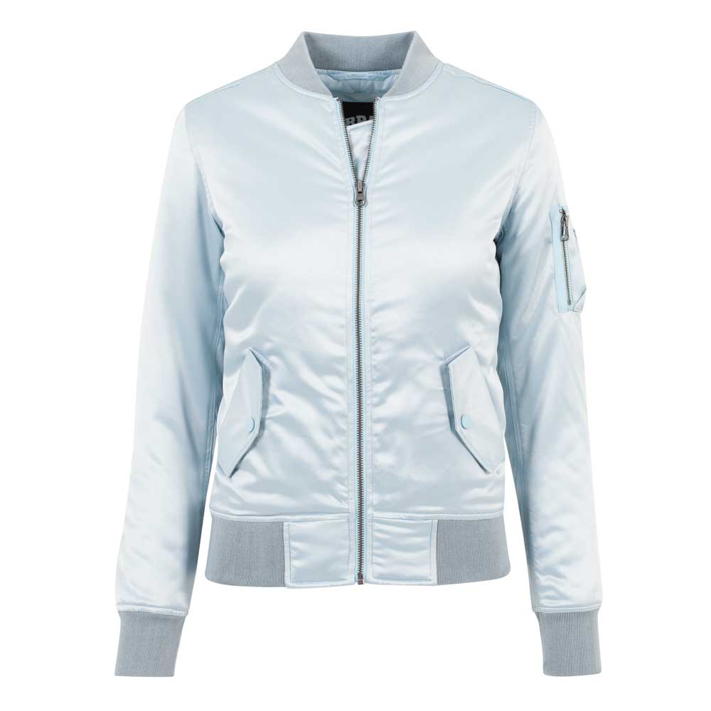 Urban Classics - Satin Bomber jacket - Blauw